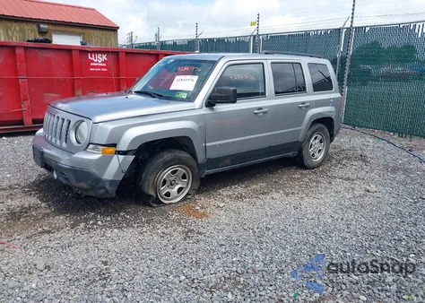2016 Jeep Patriot Sport from USA, damaged, VIN 1C4NJRBB1GD798288